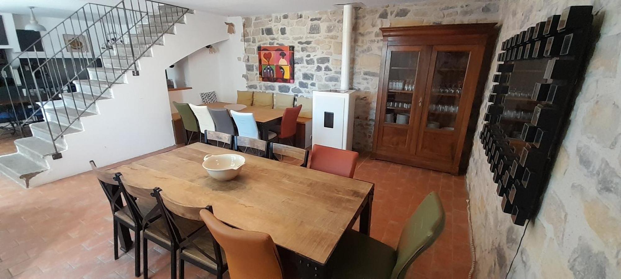 Le Mas De La Chadeniere Villeneuve-de-Berg Kamer foto